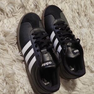 Adidas Classic Black and White Trainers
